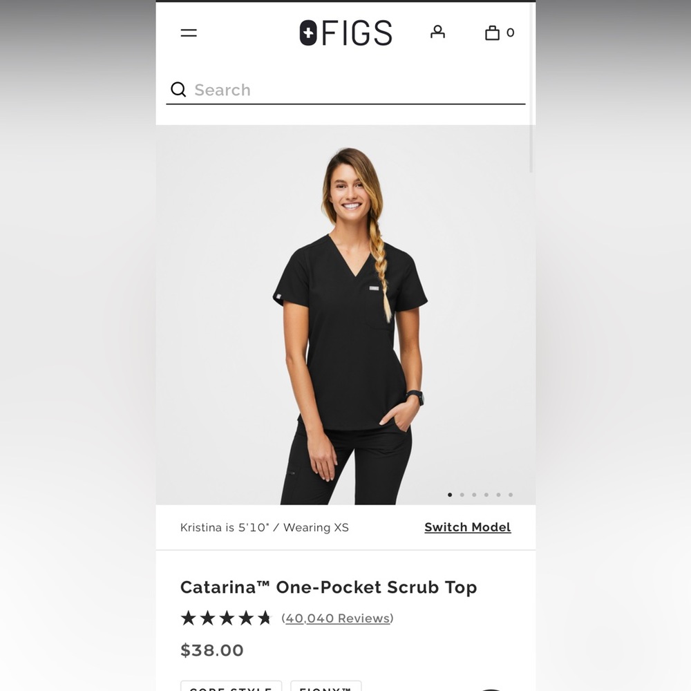 Figs Scrubs Set